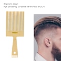 Miniatyrbild 7 av 8: Ergonomisk Design Bredtandad Kam för Professionell Hårstyling, Dubbelsidig Design med Vätskenivelleringssystem för Salong och Hemanvändning