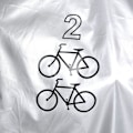 Miniatyrbild 3 av 5: Kraftigt Trehjulingsskydd, Vattentät Förvaring Utomhus för Vuxna Trehjulingar, Universell Passform med Andningsbar Design för Cyklar, Lätt att Förvara och Hållbart Skydd (1)