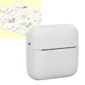 Miniatyrbild 4 av 10: Mini-skrivare Vit Mini Pocket-skrivare Bluetooth Termisk Etikettskrivare för Foto Bild Hemmakontor Etikettanteckningar