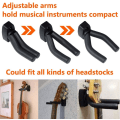 Miniatyrbild 5 av 7: 2 st Gitarrkrokar Gitarrställ Väggfäste Gitarr Väggfäste Hängare Gitarrkrokshållare För Alla Akustiska Gitarrer Klassiska Gitarrer Elgitarrer Basar