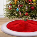 Miniatyrbild 5 av 6: Julgransmatta i Filt, Polyestermaterial För Hållbar Juldekoration, 48 Tum Diameter, Lätt Att Placera Under Alla 5FT-7FT Granar