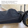 Miniatyrbild 8 av 8: RC-chassi dammskydd, chassi andningsbart dammskydd för Tamiya TT01 TT02 1/10 RC-bil A