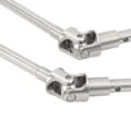 Miniatyrbild 4 av 8: 2PCS RC Bil Framaxel Drivaxel Set Rostfritt Stål RC Fram CVD Drivaxel Uppgraderingar Delar för FMS 1/10 Fjärrkontroll Bil Silver