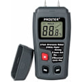 Miniatyrbild 1 av 5: 2-stifts fuktighetsmätare för trä, digital fuktighetsdetektor med HD LCD-skärm, hygrometer för trä, 0-99,9 % noggrannhet, 0,5 % upplösning, +/- 0,1 % för trä