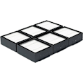 Miniatyrbild 1 av 4: 6-pack HEPA-filter kompatibla med iRobot Roomba evo, i, e, j-serien E5 E6 E7 i1 i2 i3 i4 i5 i6 i7 i8 j7 och alla Plus-versioner