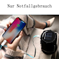 Miniatyrbild 4 av 5: USB Uppladdningsbar Lykta, Mångsidig Inom- och Utomhusbruk med Hopfällbar Portabel Design, Nödladdare för Strömavbrott, Orkan, Storm
