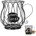 Miniatyrbild 1 av 5: Kaffekapselhållare, kaffepadshållare, kaffekapselkorg, kaffekapselförvaringskorg, för Tassimo, Nespresso, Dolce Gusto kaffekapslar