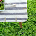 Miniatyrbild 4 av 5: Bordsduksklämma i rostfritt stål, fjäderklämma för bordsduk, 4 st bordsduksklämmor för restaurang, picknick, fester
