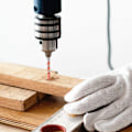 Miniatyrbild 5 av 5: Set med 5 Glasborr, Keramiska Gres-borr, Diamantborr, Kakelborr, 6 mm, 8 mm, 10 mm, 12 mm Multimaterialborrar för
