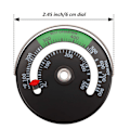 Miniatyrbild 5 av 5: Magnetisk ugnstermometer, ugnstermometer som används för träskorsten, ugns termometer (1)