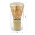 Miniatyrbild 6 av 6: Autentisk japansk tradition, hållbar gyllene bambu matcha-visp för snabb omrörning, lättrengjord design för daglig användning