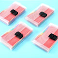 Miniatyrbild 6 av 8: 4-pack Mini Dokumentmapp A6 7,1 X 4,45 X 1,1 Tum Regnbåge Expanderande Mapp 13 Ficksmapp Organisatör 12 Etiketter Index