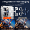 Miniatyrbild 6 av 7: Kameraskydd för iPhone 13 Pro/iPhone 13 Pro Max, [En-delad aluminiumlegering kameraskydd] Kameralins skydd för iPhone 13 Pro/iPhone 13