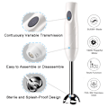 Miniatyrbild 9 av 9: Stavmixer, 150 Watt 5-i-1 Immersion Multi-Purpose Stick Blender med Äggvisp, med Matkvarn