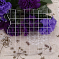 Miniatyrbild 1 av 2: Akryl stämpel rutnät block scrapbooking kort stämpling verktyg (10 x 10 cm)