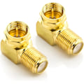 Miniatyrbild 5 av 5: 90 Graders Kontakt, Rätvinklig Adapter För Trånga Utrymmen, Förlustfri Överföring Med 24K Guldpläterade Kontakter, Mått: 2,2 Cm X Bredd: 1,6 Cm Per