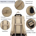 Miniatyrbild 5 av 5: Ryggsäck, handbagage med laptopfack, skolryggsäck för flickor & pojkar, tonåringar, ryggsäck för skola, universitet & fritid, dam &