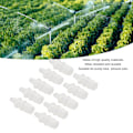 Miniatyrbild 7 av 8: 10 st. Slangreducerkoppling PP Akvarium Luftpumpadapter för Silikonröranslutning 7,9-15,8