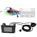 Miniatyrbild 2 av 4: Vattentät LCD-displaypanel Elektrisk cykel E-cykel Scooter Borstlös regulator Kit250W48V