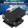 Miniatyrbild 5 av 5: XY-axel Dovetail Manuell Trimmingplattform Växelknapp Tuning Glidande Steg HB2‑A90 40 x 90mm
