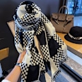 Miniatyrbild 2 av 6: Höst Vinter Herr Bomullsscarf, Herr Halsduk Basic Scarf
