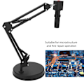 Miniatyrbild 8 av 8: Digital Mikroskopkamera 16MP 1080P 2K HD Elektroniskt Industri Mikroskopkamera med Stativ för Modul Telefonreparation EU-kontakt