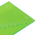 Miniatyrbild 3 av 8: Magnetisk sömnadsguide set motstånd linjal perforerad söm mätning quiltning linjal magnetisk mätare för DIY symaskin