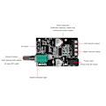 Miniatyrbild 7 av 8: Stereo Subwoofer Ljudförstärkare, 2x50W Bluetooth 4.0 Modul med Kortslutningsskydd, Överhettningsskydd och Högkvalitativt Ljud för Förbättrad Upplevelse