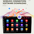 Miniatyrbild 3 av 5: Android-radio 7 tum Touchscreen Bilstereo Dubbel DIN med Bluetooth, GPS-navigering, WiFi, DSP, iOS-spegelkoppling, FM RDS-radio, Backkamera