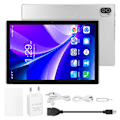 Miniatyrbild 2 av 8: 10,1 tums avancerad Android-surfplatta, Widevine L1-stöd för högkvalitativ streaming, dubbla högtalare, Octa-core CPU, 6 GB RAM, 64 GB ROM, snabbladdning,
