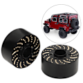 Miniatyrbild 1 av 8: Mässing Hjulvikter Mässing 6 Håls Hjul Hex Nav Adapter Vikt för 1.9in 2.2in Beadlock Hjulfälg 22mm