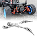 Miniatyrbild 1 av 8: 2 st RC främre drivaxel i rostfritt stål set kit för Traxxas SLASH 4x4 Rustler Stampede