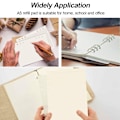 Miniatyrbild 5 av 7: A5-påfyllningspapper, 2 förpackningar linjerat papper + blankt papper, 6 hål pärm insatser papper planerbar påfyllningsbara papper