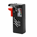 Miniatyrbild 1 av 6: Batteritest, universell liten batteritest för AAA AA C D 9V 1,5V, knappcellsbatteritest - liten voltmätare för alla batterier