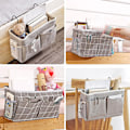 Miniatyrbild 5 av 6: 2-pack sängförvaring hängande, multifunktionell sängfickor, multifunktionell sängficka organizer säng hängande väska säng organizer hängande förvaringsväska