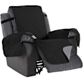 Miniatyrbild 1 av 4: Svart Recliner Protector - Liten Recliner 7969