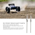 Miniatyrbild 7 av 8: 2PCS RC Bil Framaxel Drivaxel Set Rostfritt Stål RC Fram CVD Drivaxel Uppgraderingar Delar för FMS 1/10 Fjärrkontroll Bil Silver