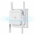 Miniatyrbild 1 av 5: WiFi-förstärkare, förstärkare, repeater för hem och utomhus, superförstärkare 1200 Mbps (6000 kvm), 2,4 och 5 GHz WiFi Dual Band WPS WiFi-signal stark
