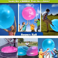 Miniatyrbild 3 av 7: Vattenballong, bubbelbollleksak, bubbelballong, bubbelboll vattenfylld interaktiv, mjuk gummiball, bubbelboll uppblåsbar för sommarstrand,