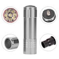 Miniatyrbild 7 av 8: Äggtestare LED Cool Light Äggkandlare Lampa Inkubator för Ankägg Gässägg Kran Vaktelägg FågeläggSilver