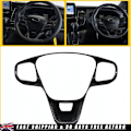 Miniatyrbild 1 av 5: FOR Ford Transit Custom INREDNING RATT SKYDD TRIM KOLFIBER FÄRG