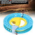 Miniatyrbild 6 av 8: ABS Utomhus Drake Line String Winder Grip Hjul Flygande Verktyg 20cm Hjul med 200M Line(Roue Bleu Jaune 20cm Fil 200m )