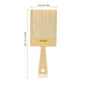 Miniatyrbild 6 av 8: Ergonomisk Design Bredtandad Kam för Professionell Hårstyling, Dubbelsidig Design med Vätskenivelleringssystem för Salong och Hemanvändning