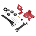 Miniatyrbild 6 av 8: 3D-skrivar Extruder Metallbädd Kit Mässing ABS Hög Noggrannhet Flamskyddad Extruder Metallbädd för Ender3-serien