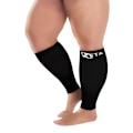 Miniatyrbild 1 av 5: XXL Wide Plus Size vadkompression, lugnande bekväm gradientstöd, förhindrar svullnad, smärta, ödem, DVT, stora manschetter, stretch till 26 tum, unisex,