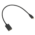 Miniatyrbild 2 av 7: Revolutionerande Multimedia Bridge, Micro HDMI till HDMI Adapter, Dubbelriktad Överföring, Stöder 8K 60Hz, USB C till Mini USB Kabel för Sömlös Anslutning