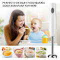 Miniatyrbild 6 av 9: Stavmixer, 150 Watt 5-i-1 Immersion Multi-Purpose Stick Blender med Äggvisp, med Matkvarn