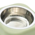 Miniatyrbild 8 av 8: Elegant Matskål för Husdjur, Rostfritt Stål Kattmatskål Set Säkerställer Hygienisk Matning, Tre-I-Ett Design För Bekväm Måltidshantering,