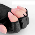 Miniatyrbild 4 av 5: 1 par UV-handskar naglar, 18,5 x 8 cm Fingerless handskar