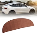 Miniatyrbild 1 av 8: Instrumentbräda Skydd Isolering Halkskydd Flanell Instrumentbräda Skydd Matta Pad Ersättning För Tesla Model 3 2017 till 2023 Brun